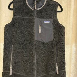 Patagonia Charcoal Fleece Jacket